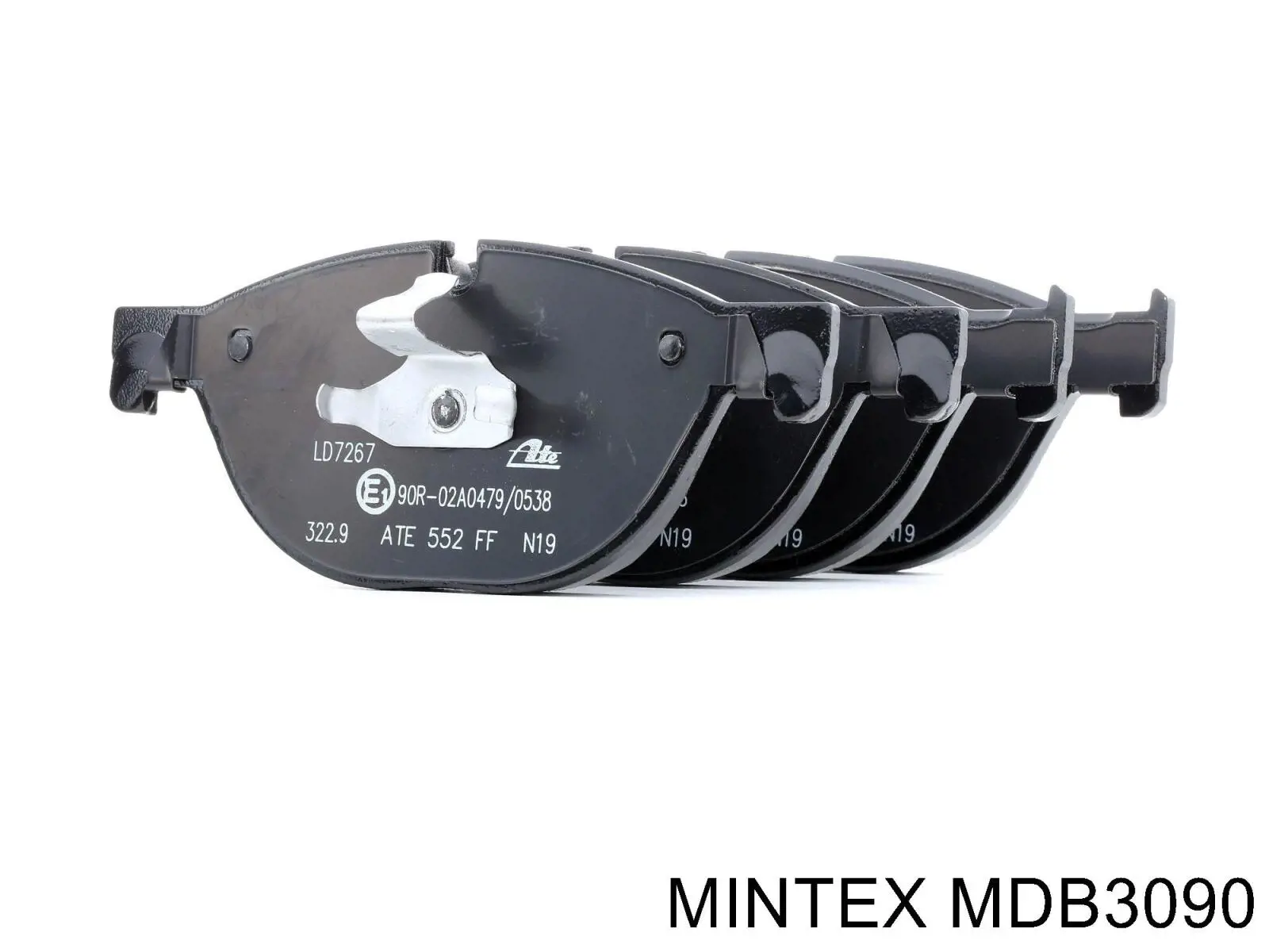 MDB3090 Mintex pastillas de freno delanteras