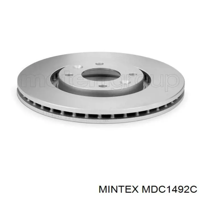 Freno de disco delantero Citroen C4 UD