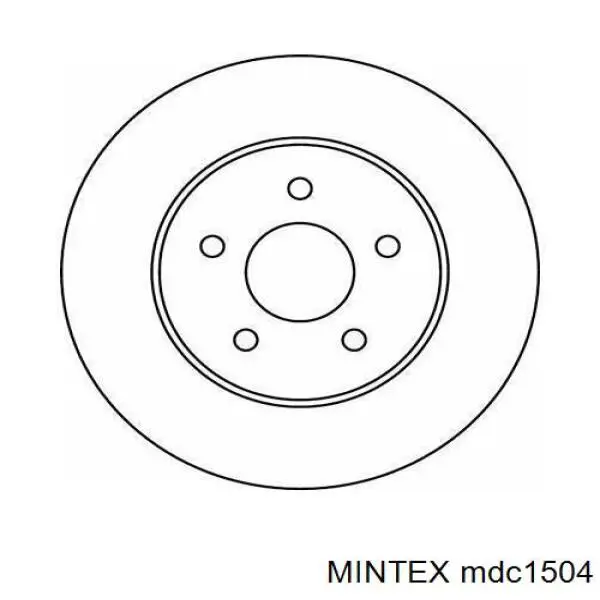 Disco de freno trasero Jaguar X-type CF1