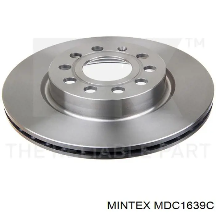 Freno de disco delantero Volkswagen Caddy 2 9K9