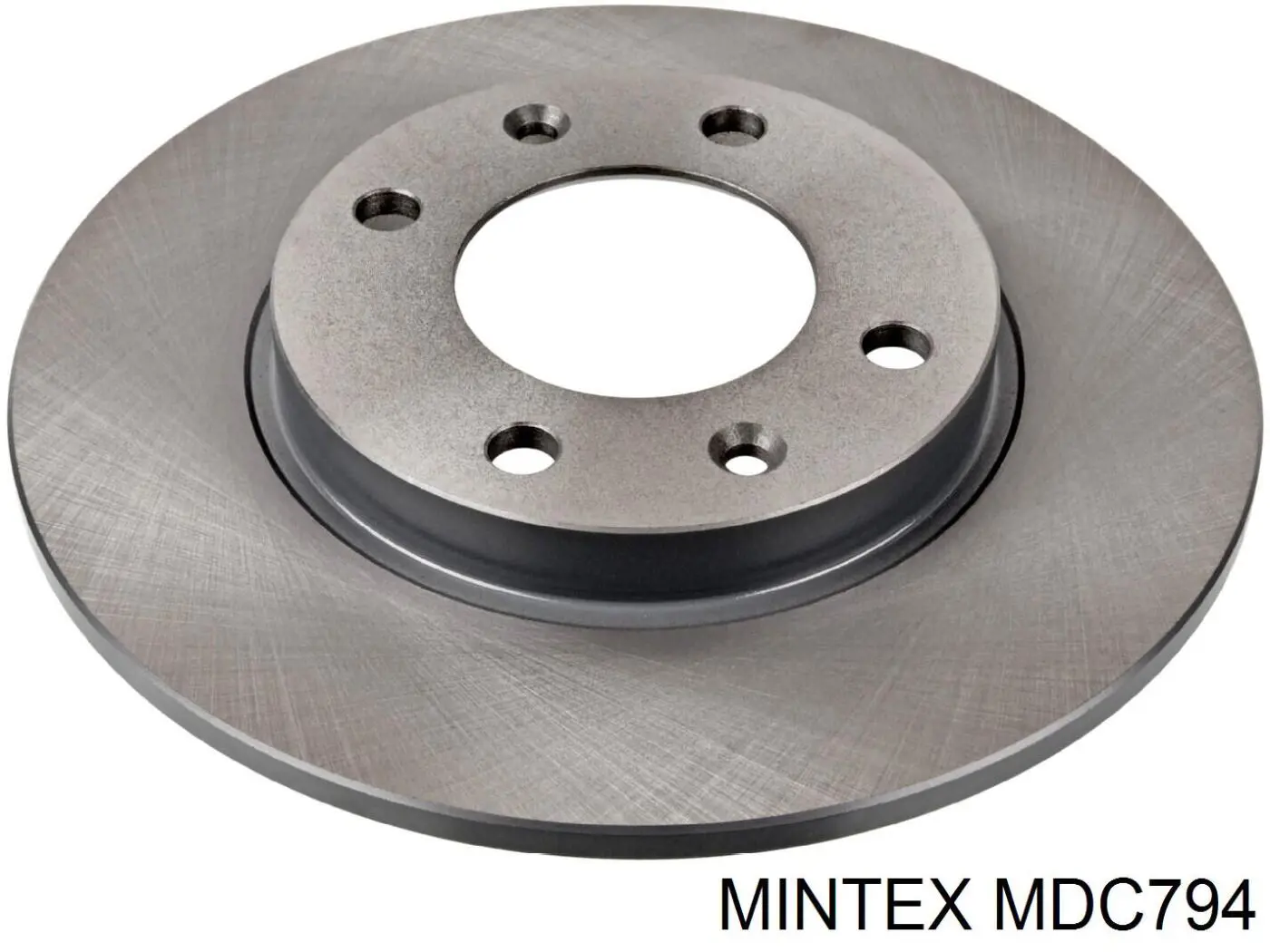 Disco de freno trasero Peugeot 206 2A/C