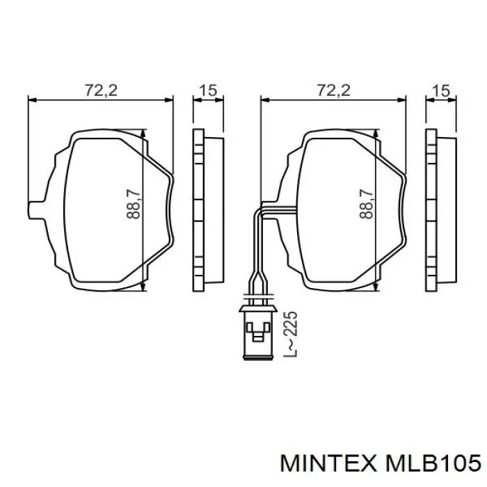 SFP500190 Land Rover Pastillas freno traseras