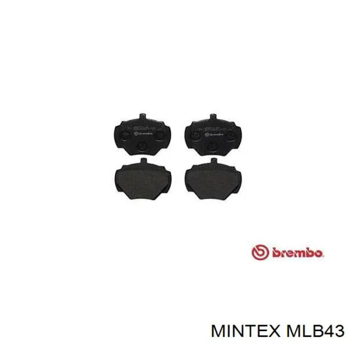Pastillas de freno traseras SFP500200 Land Rover