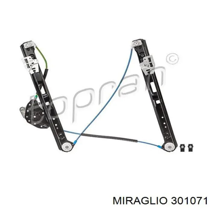 301071 Miraglio mecanismo de elevalunas, puerta delantera derecha