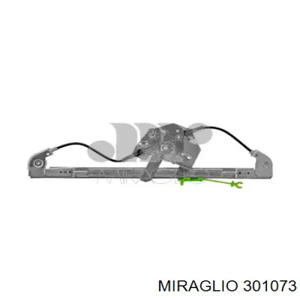 301073 Miraglio Mecanismo de elevalunas de la puerta trasera derecha