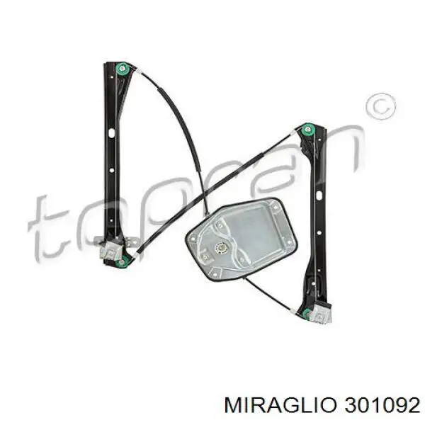 301092 Miraglio mecanismo de elevalunas, puerta delantera derecha