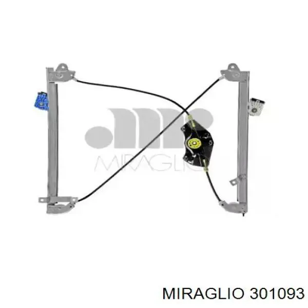 301093 Miraglio mecanismo de elevalunas, puerta delantera izquierda