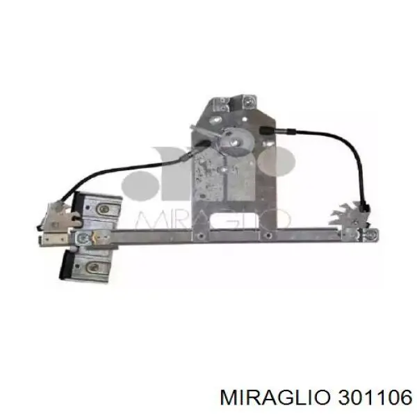 301106 Miraglio Mecanismo de elevalunas de la puerta trasera derecha
