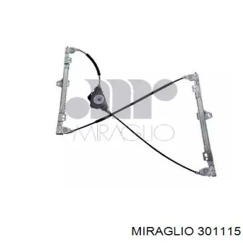 301115 Miraglio Mecanismo de elevalunas de la puerta trasera izquierda