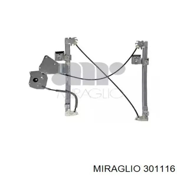 Mecanismo de elevalunas delantero derecha Miraglio 301116 precio, desde 45,75 EUR