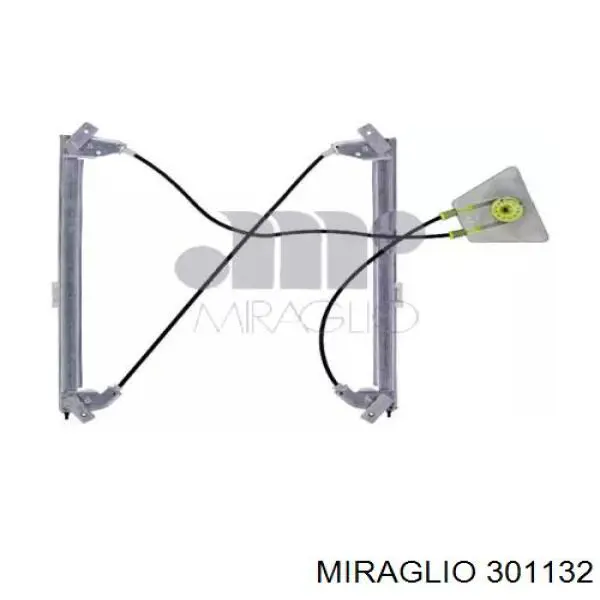 301132 Miraglio Mecanismo levanta, puerta delantera derecha