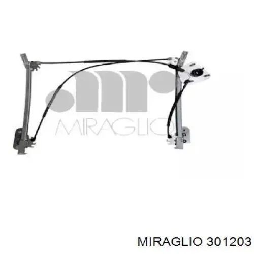 Mecanismo elevalunas delantero izquierdo Miraglio 301203 precio, desde 81,90 EUR