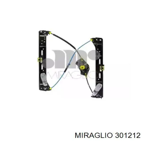 Mecanismo de elevalunas delantero derecha Miraglio 301212 precio, desde 52,23 EUR