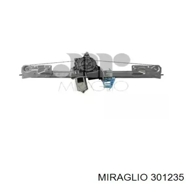 301235 Miraglio mecanismo de elevalunas, puerta trasera izquierda