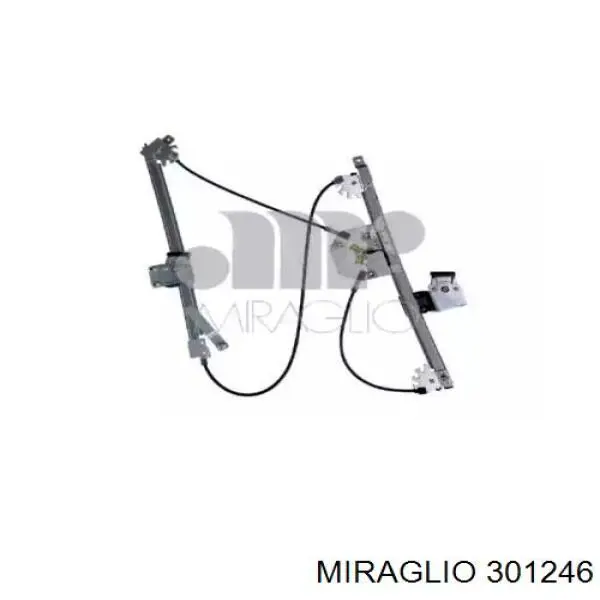 301246 Miraglio Mecanismo levanta, puerta delantera derecha