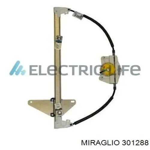 301288 Miraglio mecanismo de elevalunas, puerta delantera derecha