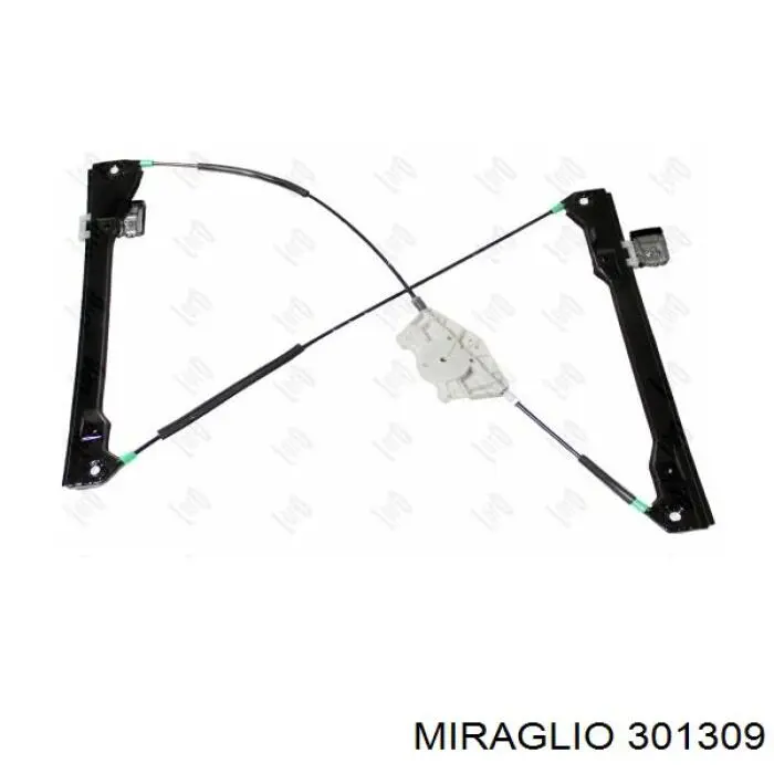Mecanismo elevalunas delantero izquierdo Miraglio 301309 precio, desde 42,54 EUR