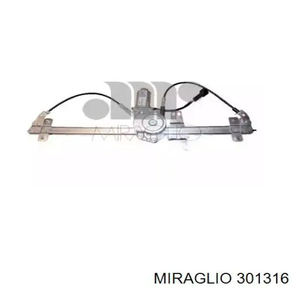 Mecanismo de elevalunas delantero derecha Miraglio 301316 precio, desde 63,29 EUR