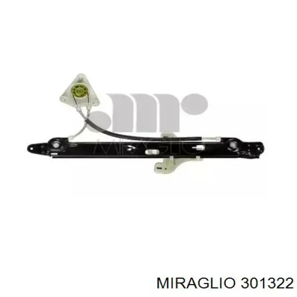 Mecanismo de elevalunas de la puerta trasera derecha Miraglio 301322 precio, desde 56,69 EUR