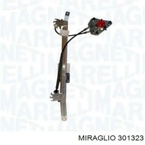 Mecanismo de elevalunas de la puerta trasera izquierda AC1273 Magneti Marelli