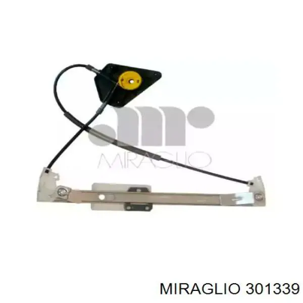 301339 Miraglio Mecanismo de elevalunas de la puerta trasera derecha