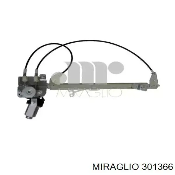 Mecanismo de elevalunas de la puerta trasera izquierda Miraglio 301366 precio, desde 84,13 EUR