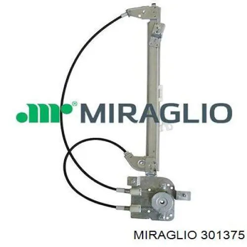 Mecanismo de elevalunas de la puerta trasera derecha Miraglio 301375 precio, desde 51,36 EUR