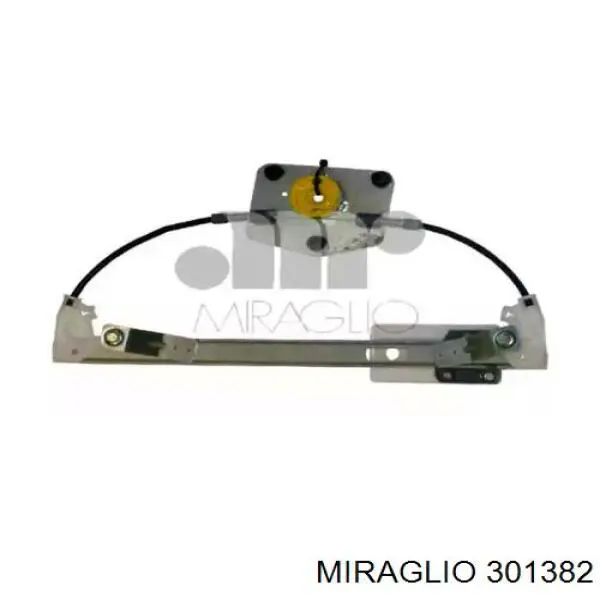 301382 Miraglio Mecanismo de elevalunas de la puerta trasera izquierda