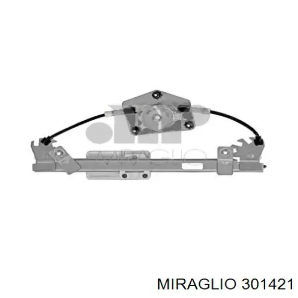 301421 Miraglio Mecanismo de elevalunas de la puerta trasera derecha