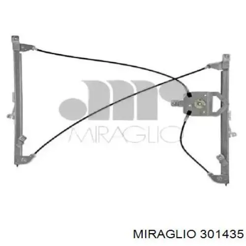 301435 Miraglio Mecanismo levanta, puerta delantera derecha