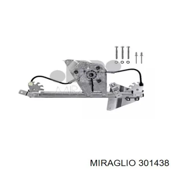 301438 Miraglio Mecanismo de elevalunas de la puerta trasera izquierda