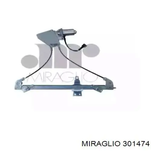 Mecanismo elevalunas delantero izquierdo Miraglio 301474 precio, desde 77,70 EUR