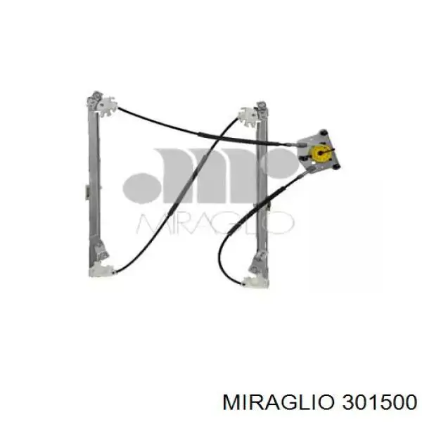 301500 Miraglio mecanismo de elevalunas, puerta delantera derecha