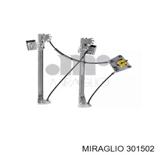 301502 Miraglio Mecanismo levanta, puerta delantera derecha
