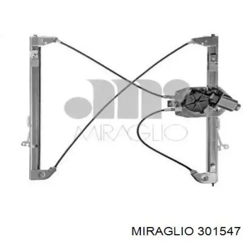 Mecanismo elevalunas delantero izquierdo Miraglio 301547 precio, desde 85,62 EUR