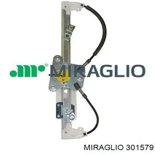 Mecanismo de elevalunas de la puerta trasera izquierda Miraglio 301579 precio, desde 49,17 EUR