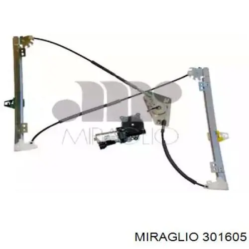 Mecanismo de elevalunas de la puerta trasera izquierda Miraglio 301605 precio, desde 47,76 EUR