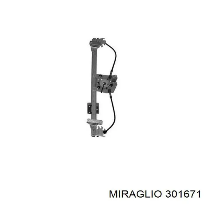 Comprar 301671 Miraglio Mecanismo de elevalunas delantero izquierdo