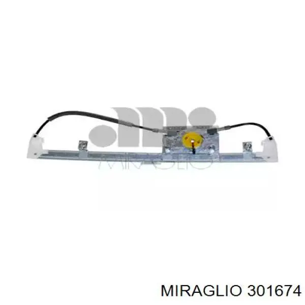 301674 Miraglio Mecanismo de elevalunas de la puerta trasera derecha