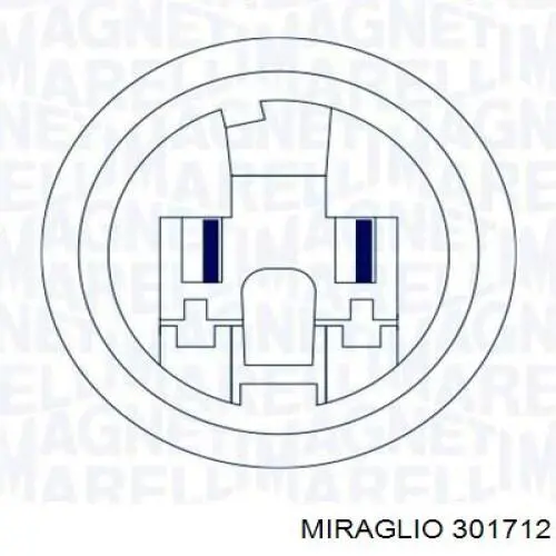 301712 Miraglio mecanismo de elevalunas, puerta delantera derecha