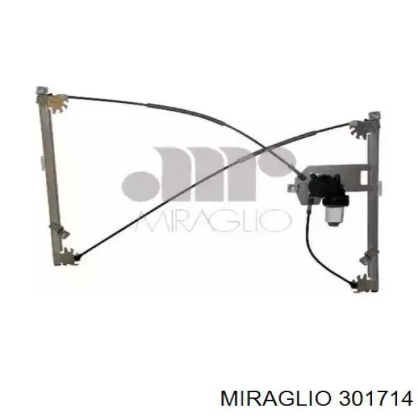 Mecanismo de elevalunas delantero derecha Miraglio 301714 precio, desde 83,40 EUR