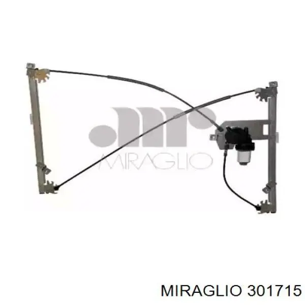 Mecanismo elevalunas delantero izquierdo Miraglio 301715 precio, desde 81,35 EUR