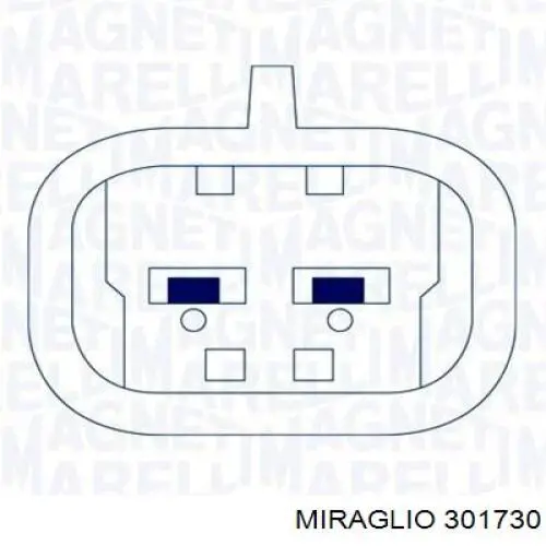 301730 Miraglio mecanismo de elevalunas, puerta delantera derecha