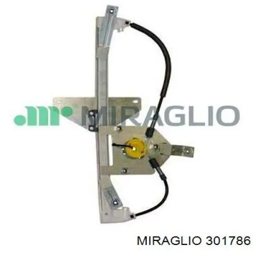 Mecanismo de elevalunas de la puerta trasera derecha Miraglio 301786 precio, desde 49,29 EUR