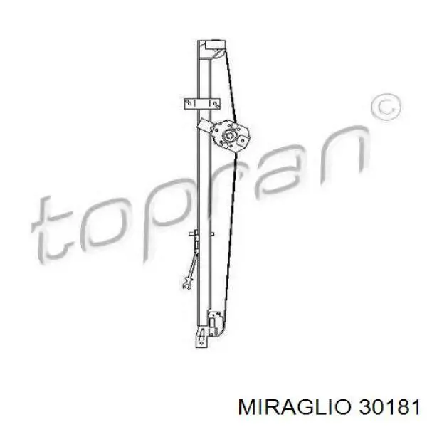 Mecanismo de elevalunas, puerta delantera derecha para Peugeot Boxer (244, Z)