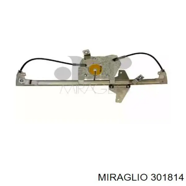 301814 Miraglio mecanismo de elevalunas, puerta delantera derecha