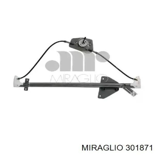 MMR393528 Mitsubishi mecanismo de elevalunas, puerta delantera izquierda