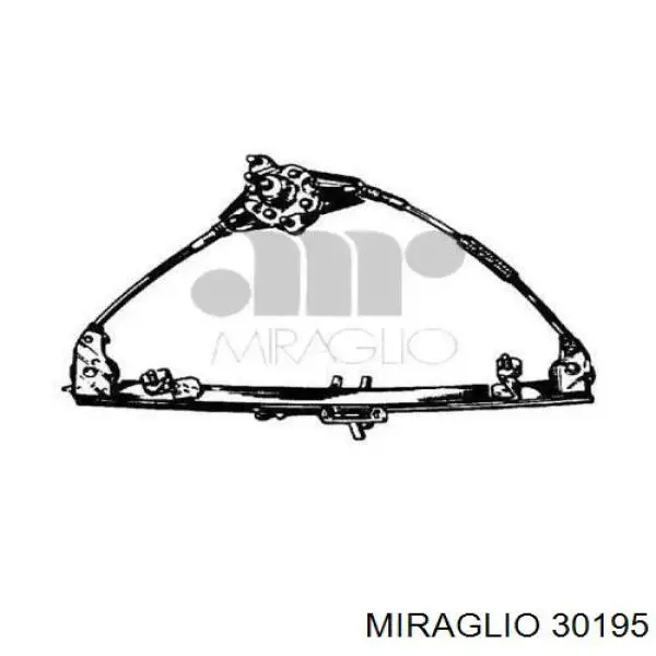 46440784 Fiat/Alfa/Lancia Mecanismo levanta, puerta delantera derecha