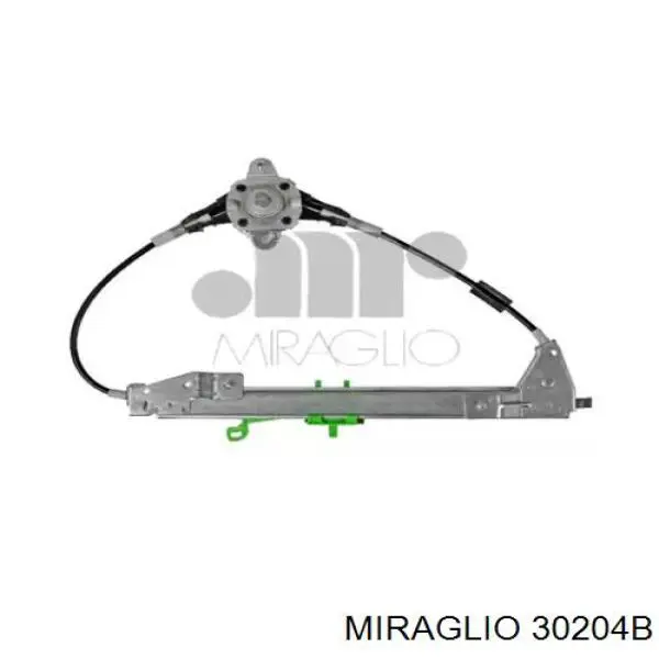 30204B Miraglio Mecanismo de elevalunas de la puerta trasera izquierda