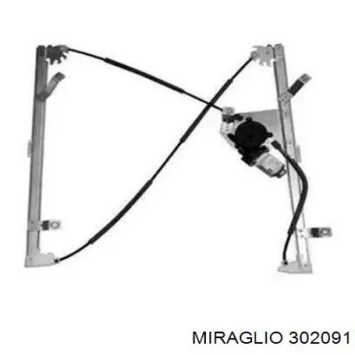AC1633 Magneti Marelli mecanismo de elevalunas, puerta delantera izquierda